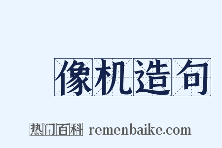 録像机造句是什么意思的图片